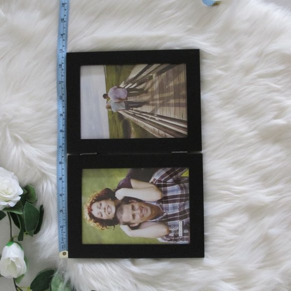 Classic Table Top Dual Folding 5x7 Picture Frame - Picture 6 of 11